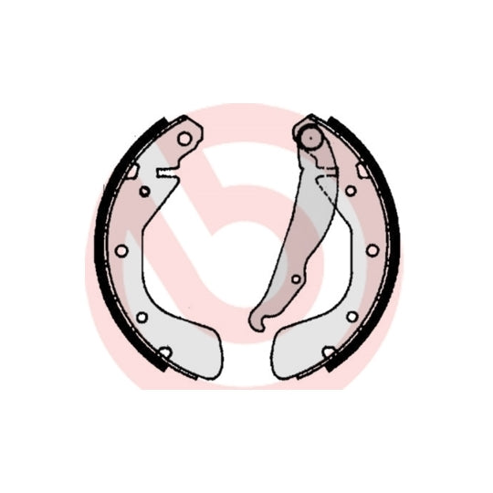 S 59 511 Brake Shoe Set