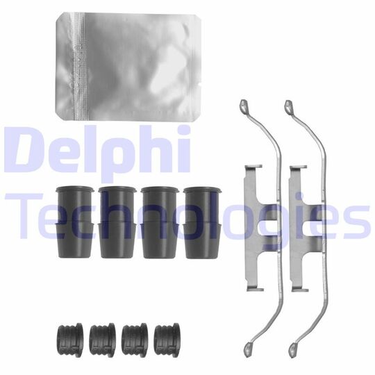 LX0635 Accessory Kit, disc brake pad
