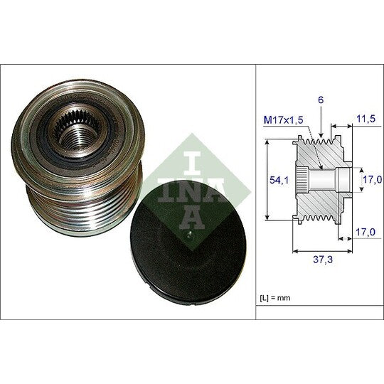 535 0149 10 Alternator Freewheel Clutch