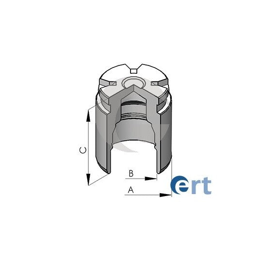 150523-C Piston, brake caliper
