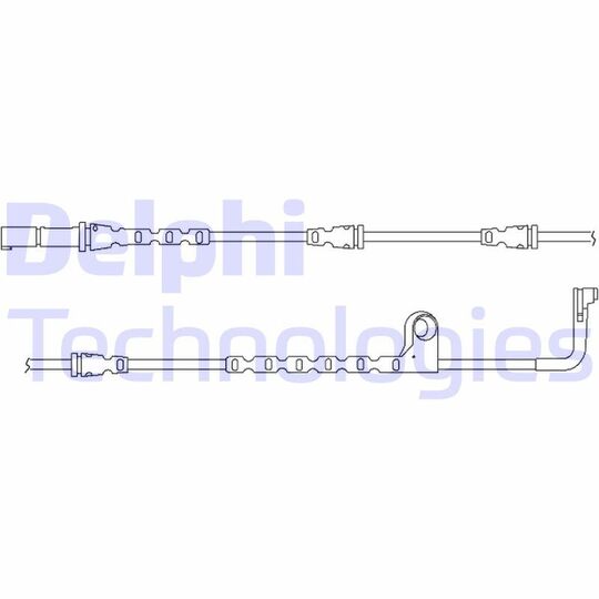 LZ0226 Warning Contact, brake pad wear