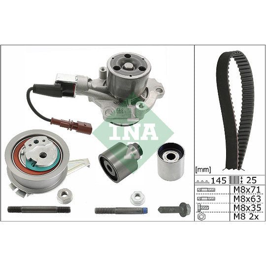 530 0759 30 Water Pump & Timing Belt Set