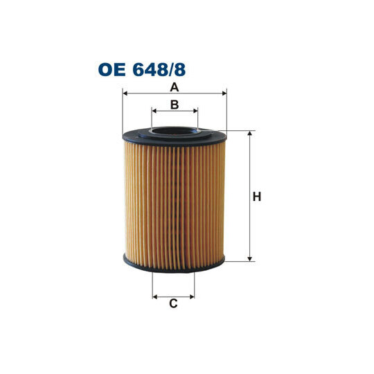 OE 648/8 Oil filter