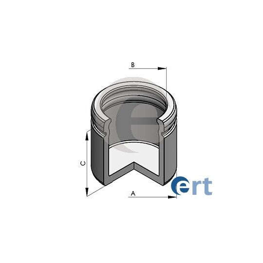 150595-C Piston, brake caliper