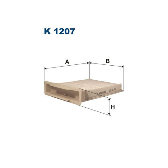 K 1207 Filter, interior air