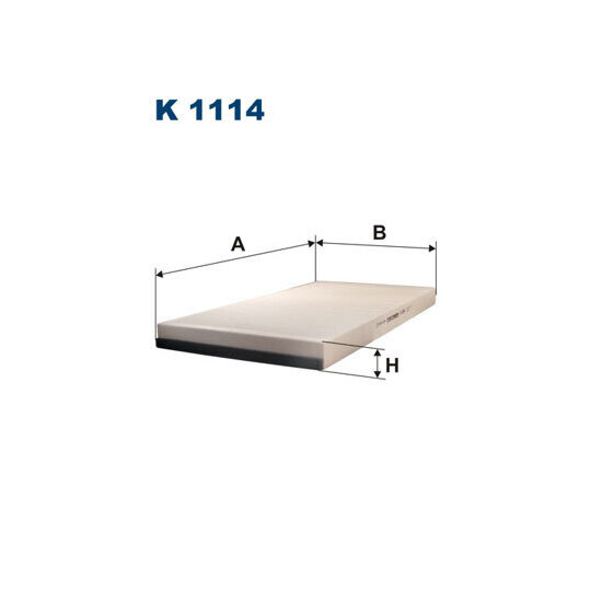 K 1114 Filter, interior air