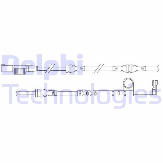 LZ0245 Warning Contact, brake pad wear