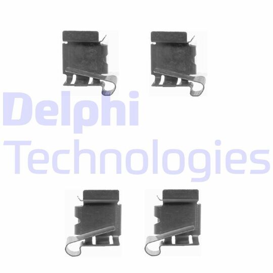 LX0390 Accessory Kit, disc brake pad