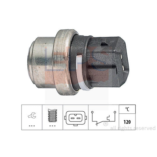1.840.074 Temperature Switch, coolant warning lamp