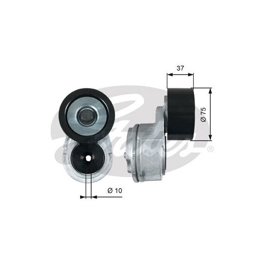 T38675 Belt Tensioner, v-ribbed belt