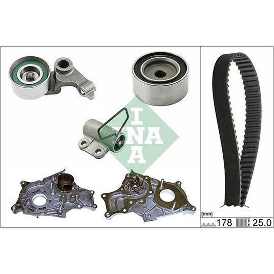 530 0543 31 Water Pump & Timing Belt Set