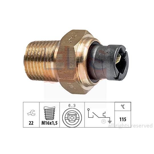 1.840.000 Temperature Switch, coolant warning lamp