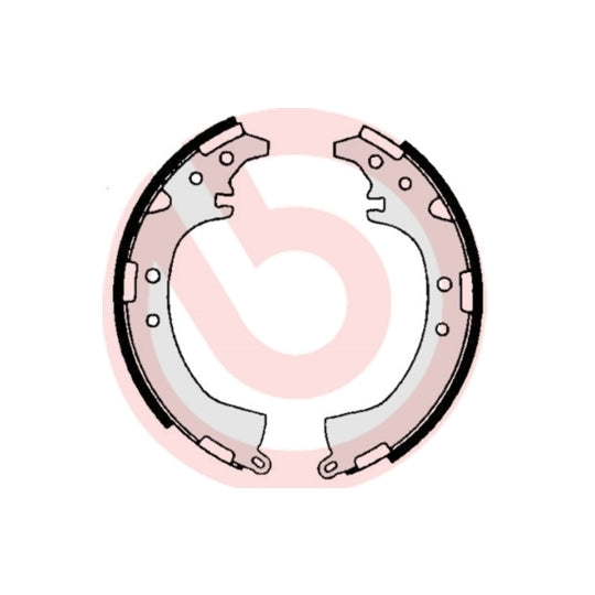 S 83 528 Brake Shoe Set