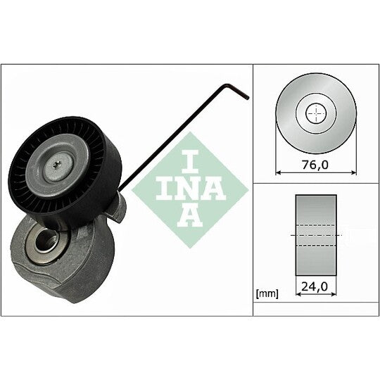 534 0324 10 Tensioner Lever, v-ribbed belt