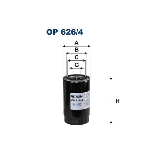 OP 626/4 Oil filter