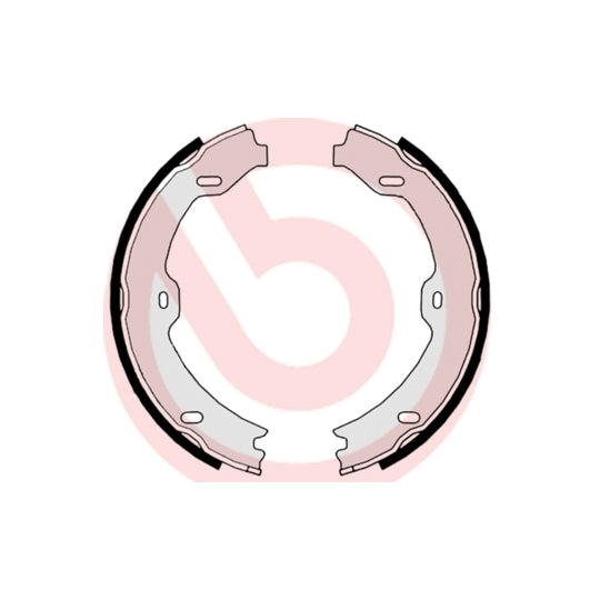 S 50 519 Brake Shoe Set, parking brake