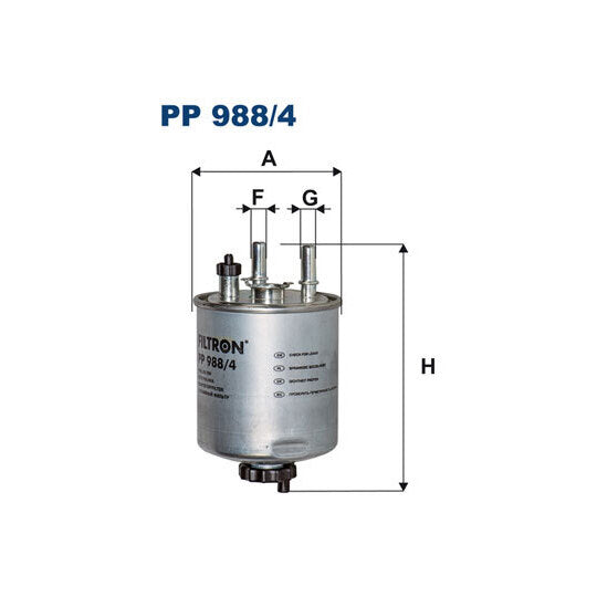 PP 988/4 Fuel filter