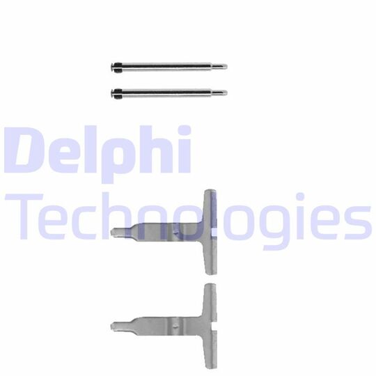 LX0312 Accessory Kit, disc brake pad