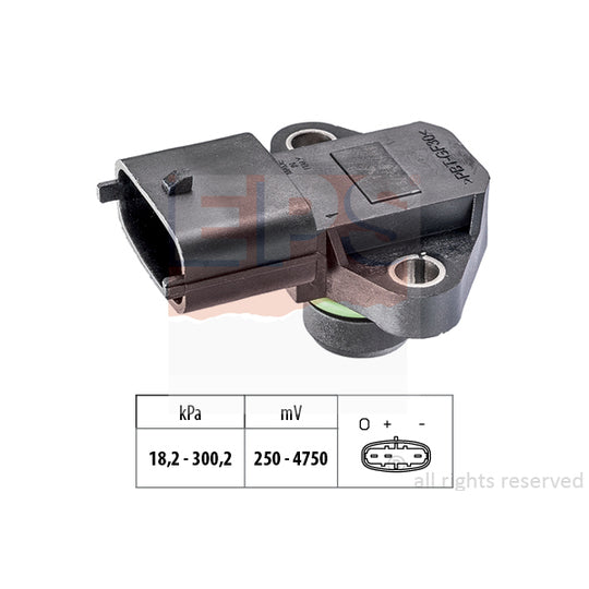 1.993.345 Air Pressure Sensor, height adaptation