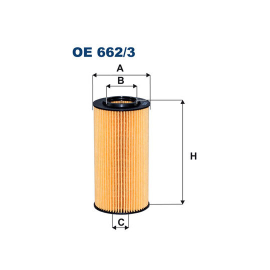 OE 662/3 Oil filter