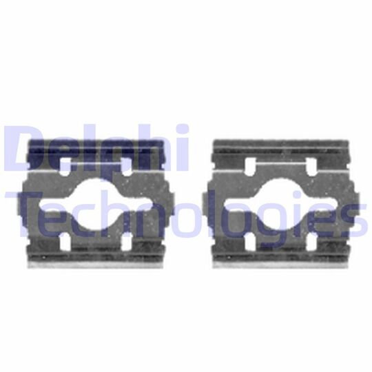 LX0409 Accessory Kit, disc brake pad