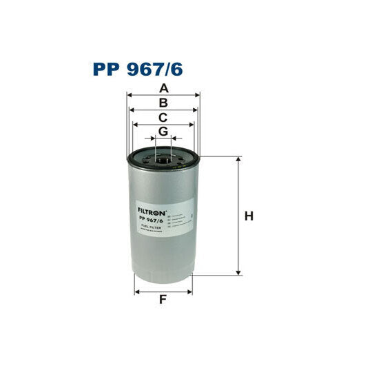 PP 967/6 Fuel filter
