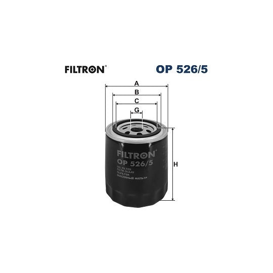 OP 526/5 Oil filter