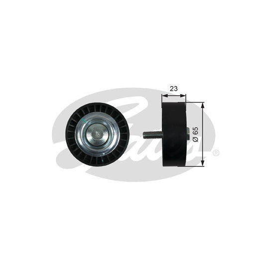 T36622 Deflection/Guide Pulley, v-ribbed belt