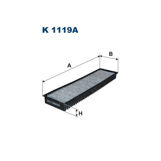 K 1119A Filter, interior air