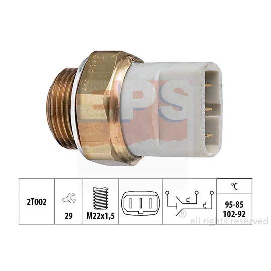 1.850.635 Temperature Switch, radiator fan