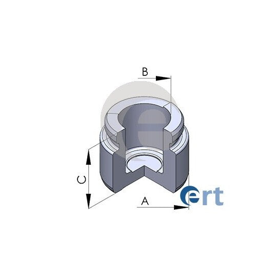 150675-C Piston, brake caliper