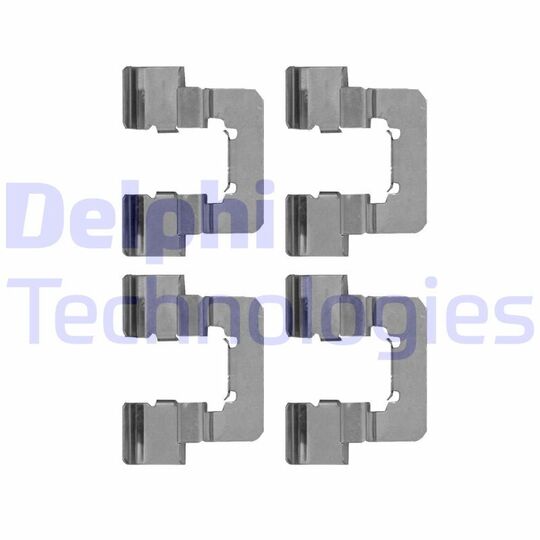LX0534 Accessory Kit, disc brake pad