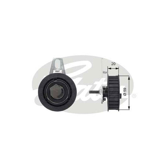 T43108 Tensioner Pulley, timing belt