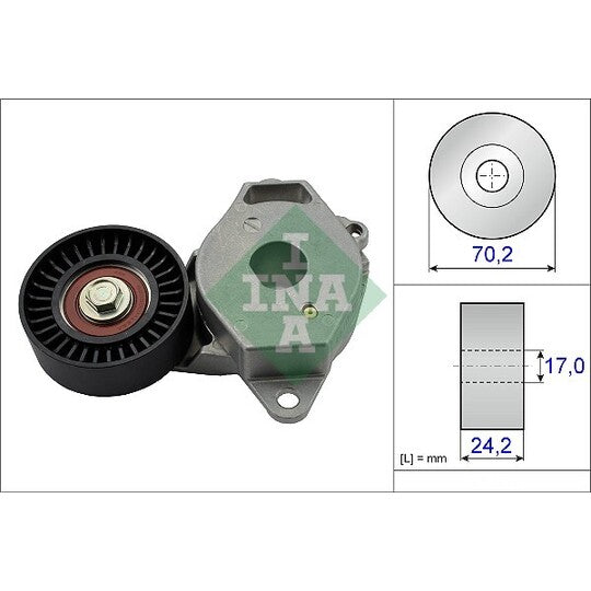 534 0409 10 Tensioner Lever, v-ribbed belt