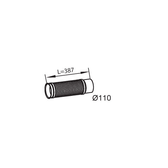 48228 Exhaust pipe