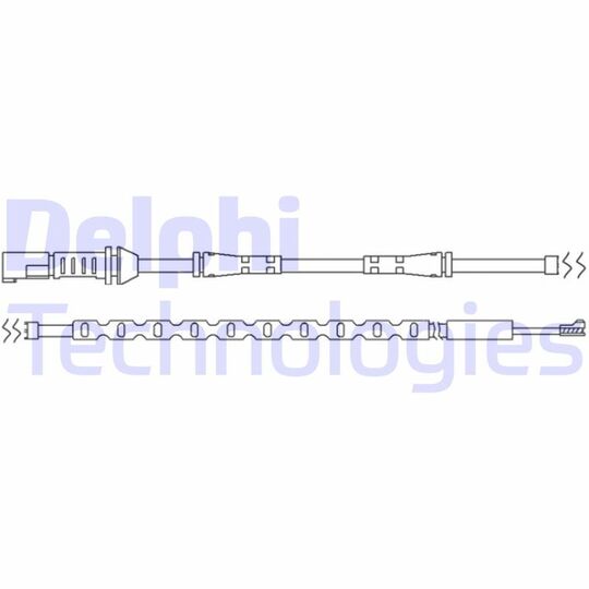 LZ0211 Warning Contact, brake pad wear