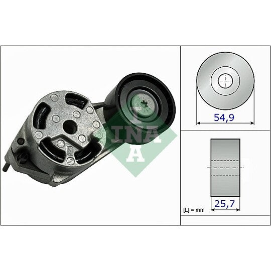534 0516 10 Tensioner Lever, v-ribbed belt