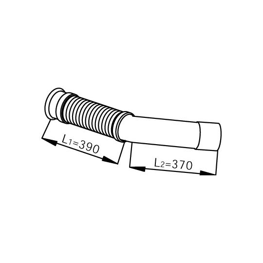 53252 Exhaust pipe