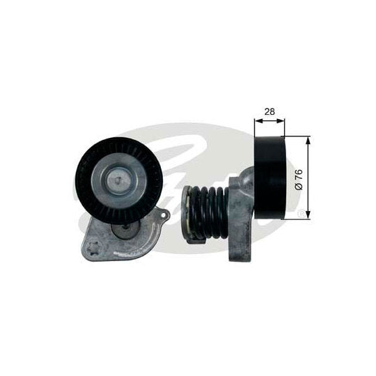 T39207 Tensioner Pulley, v-ribbed belt