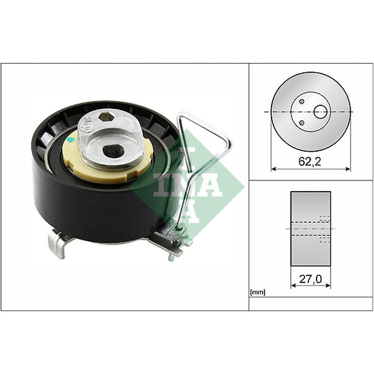 531 0928 10 Tensioner Pulley, timing belt