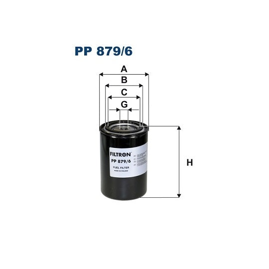 PP 879/6 Fuel filter