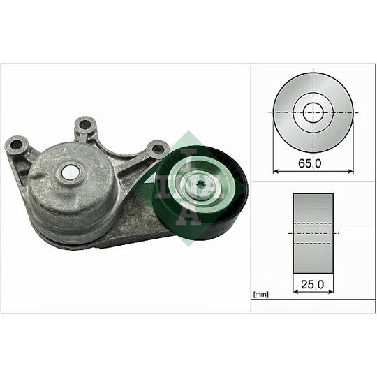 534 0535 10 Tensioner Lever, v-ribbed belt