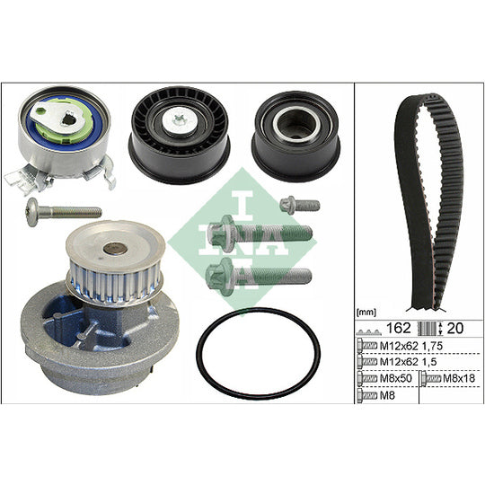 530 0443 30 Water Pump & Timing Belt Set
