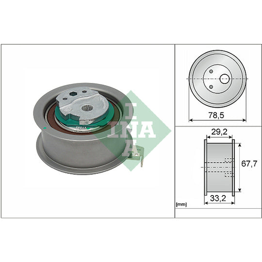 531 0927 10 Tensioner Pulley, timing belt
