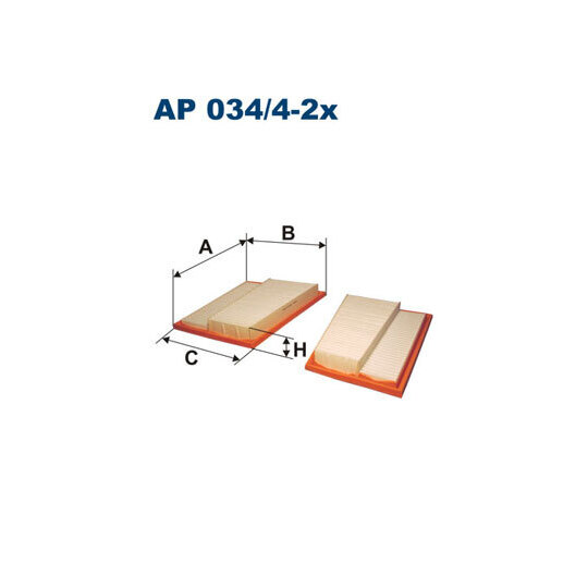 AP 034/4-2X Air filter