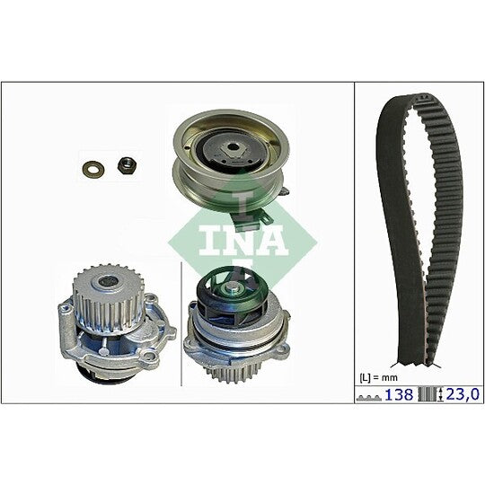 530 0171 31 Water Pump & Timing Belt Set