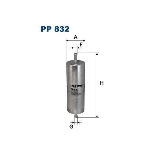 PP 832 Fuel filter