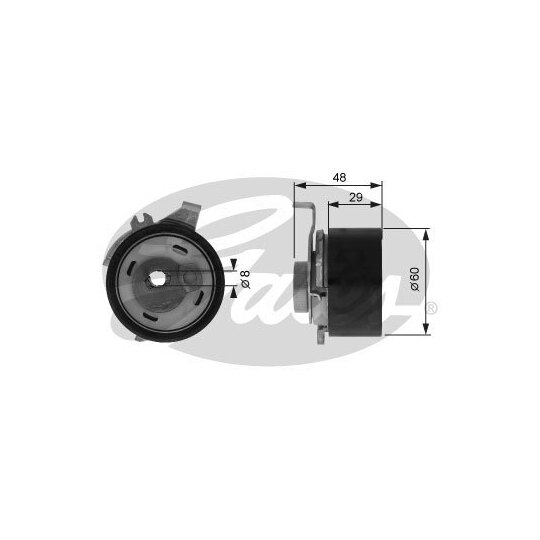 T43003 Tensioner Pulley, timing belt