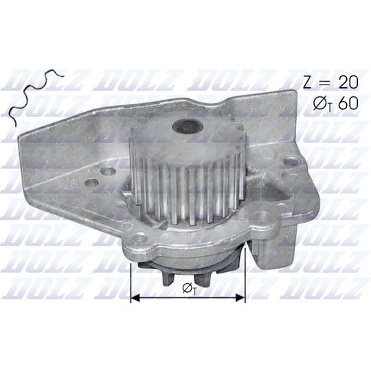 N405 Water pump