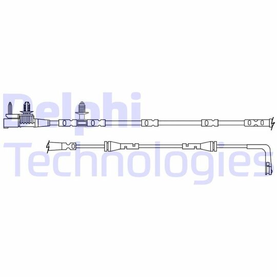 LZ0314 Warning Contact, brake pad wear